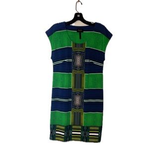 Perfect! Laundry by Shelli Segal Sleeveless Geometric Dress in Vibrant Colors